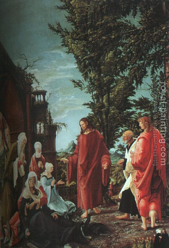 Albrecht Altdorfer : Christ Taking Leave of His Mother